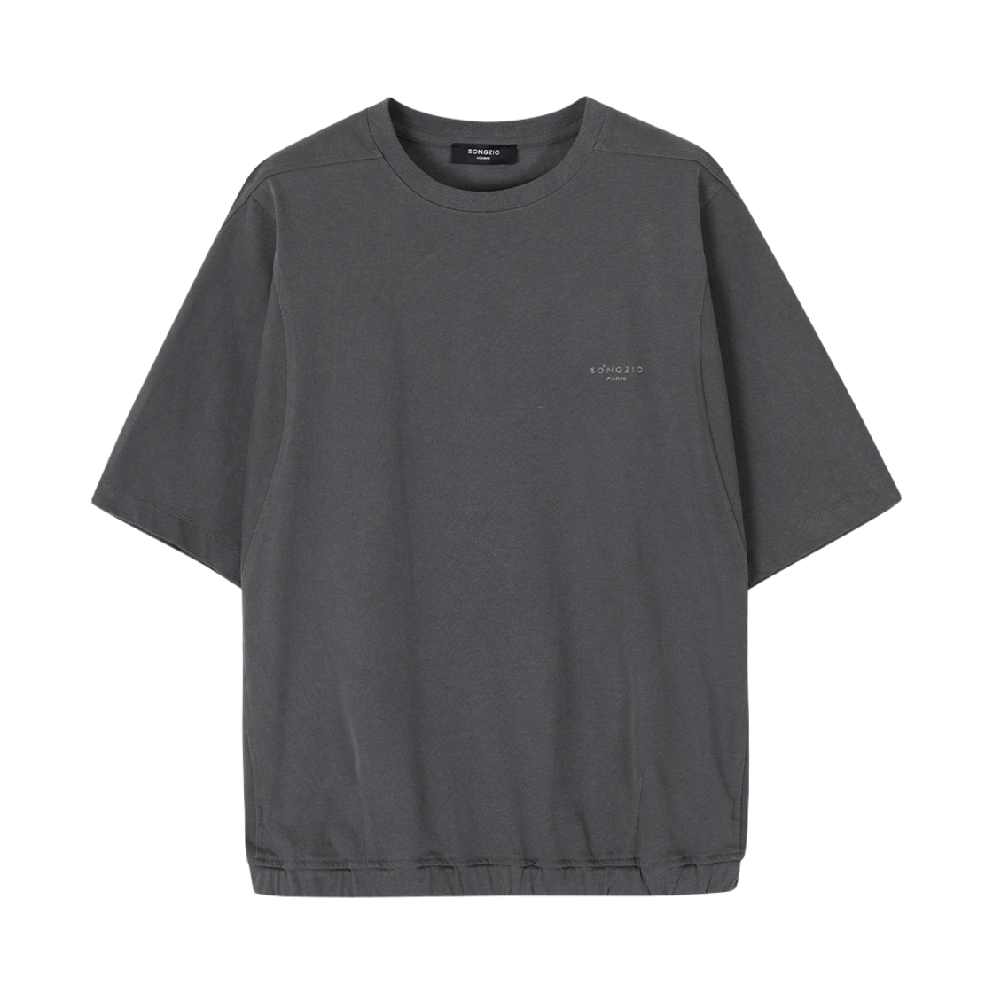 SI5TS551GY SONGZIO HOMME Origin Paris String T-Shirt Grey