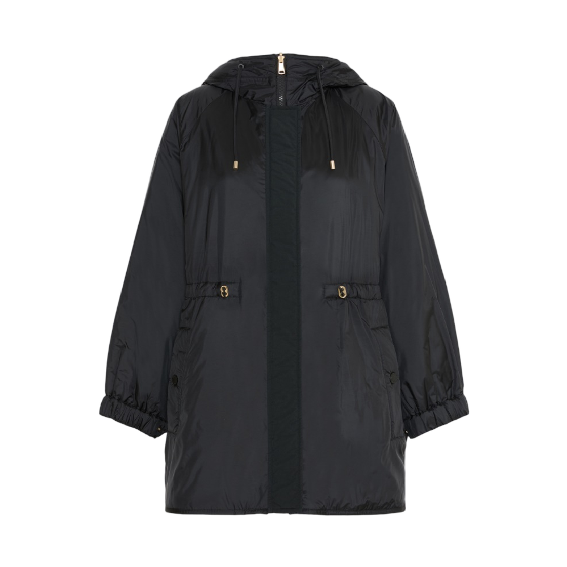 WKDALCAMO-005 (W) Max Mara Alcamo Water-Repellent Padded Coat Black