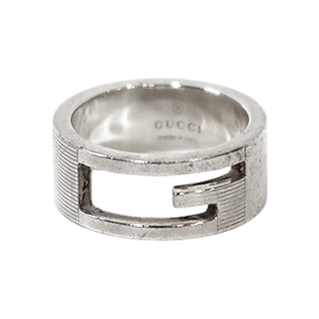 ITAG3938GSI2 Gucci G Silver Ring A-B17531