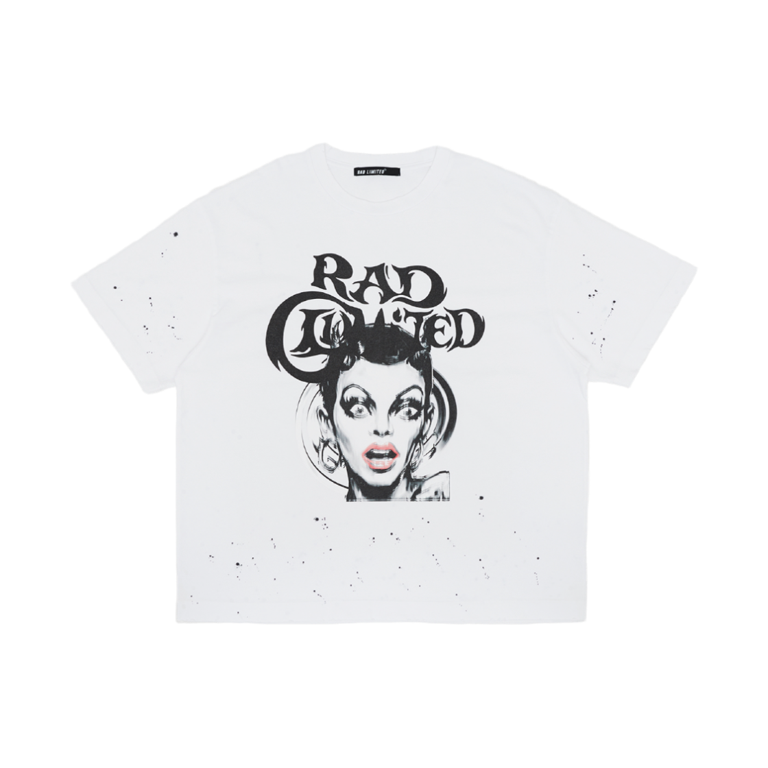 R26SSTE-01WH Rad Limited Devil Girl T Shirt - White