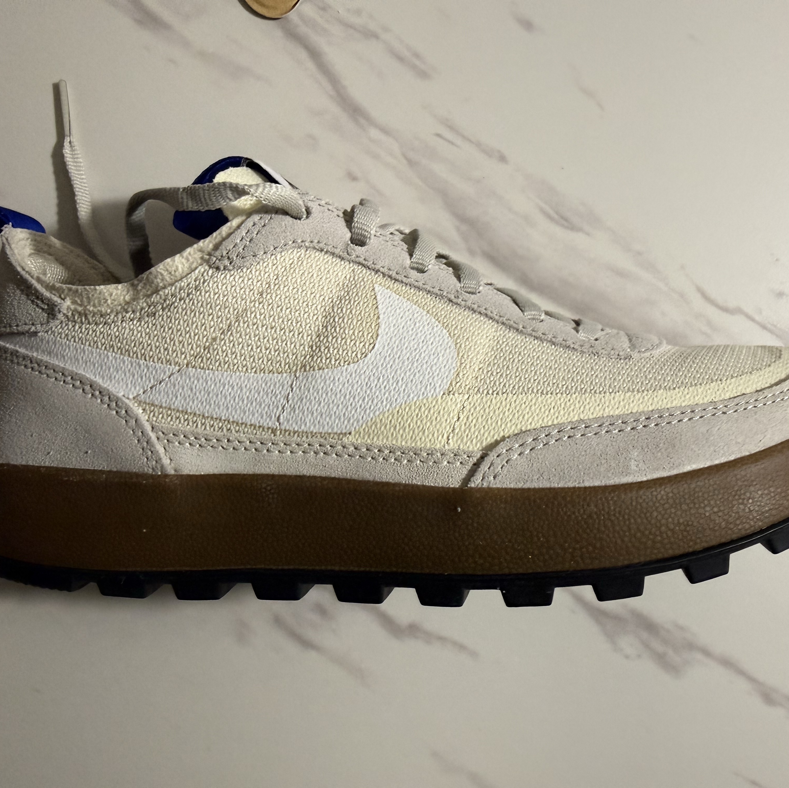 Nike x Tom Sachs General Purpose Shoe Light Cream 착용 스타일 - 1