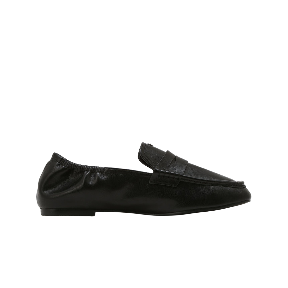 아떼 바네사브루노 액세사리 더블에이 셔링 로퍼 AASO6F302BK 블랙(Athe Vanessabruno Acc Double A Shirring Loafers Black) - 4