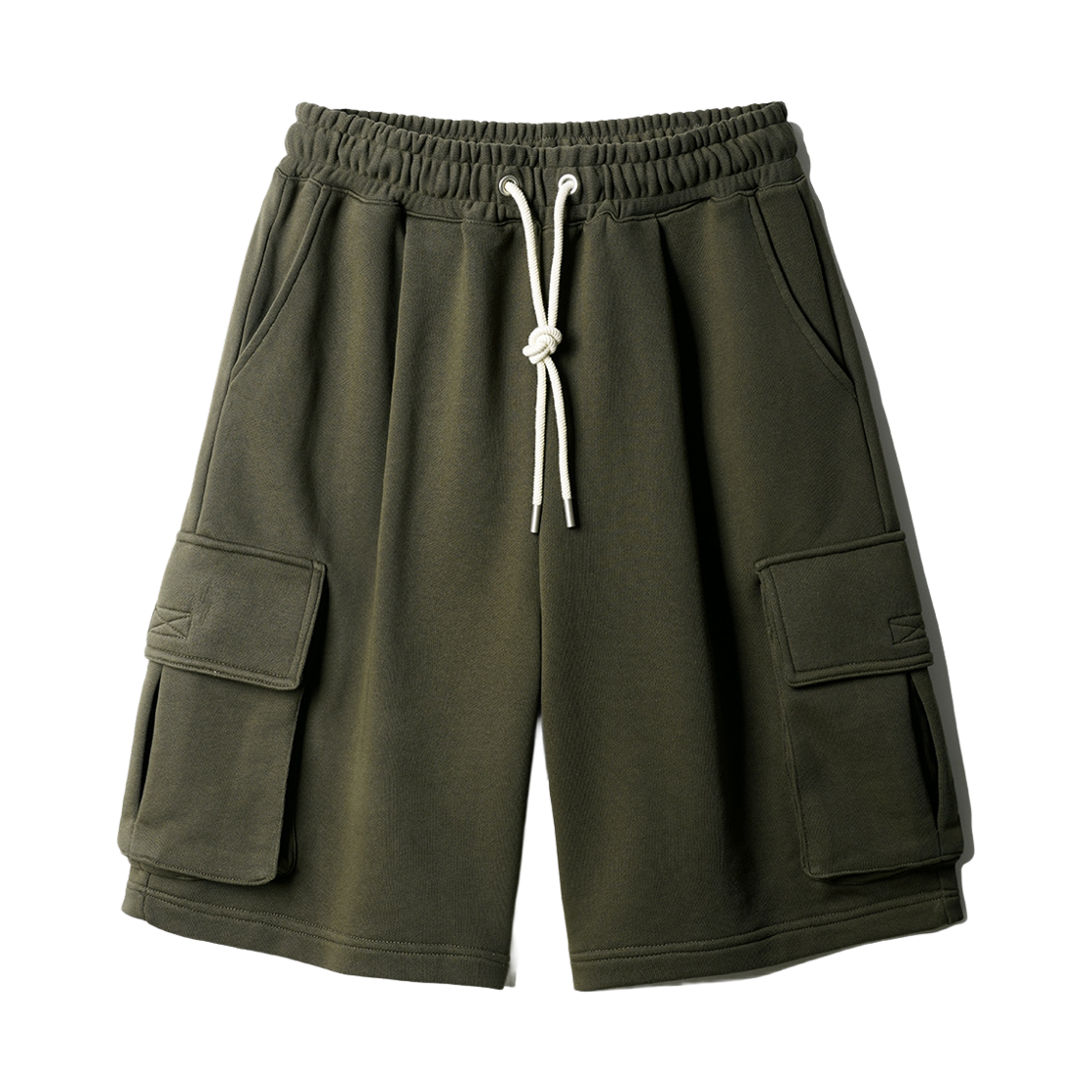 KJSP2560_khaki_29 JEMUT Flash Summer Cargo Half Pants Khaki KJSP2560