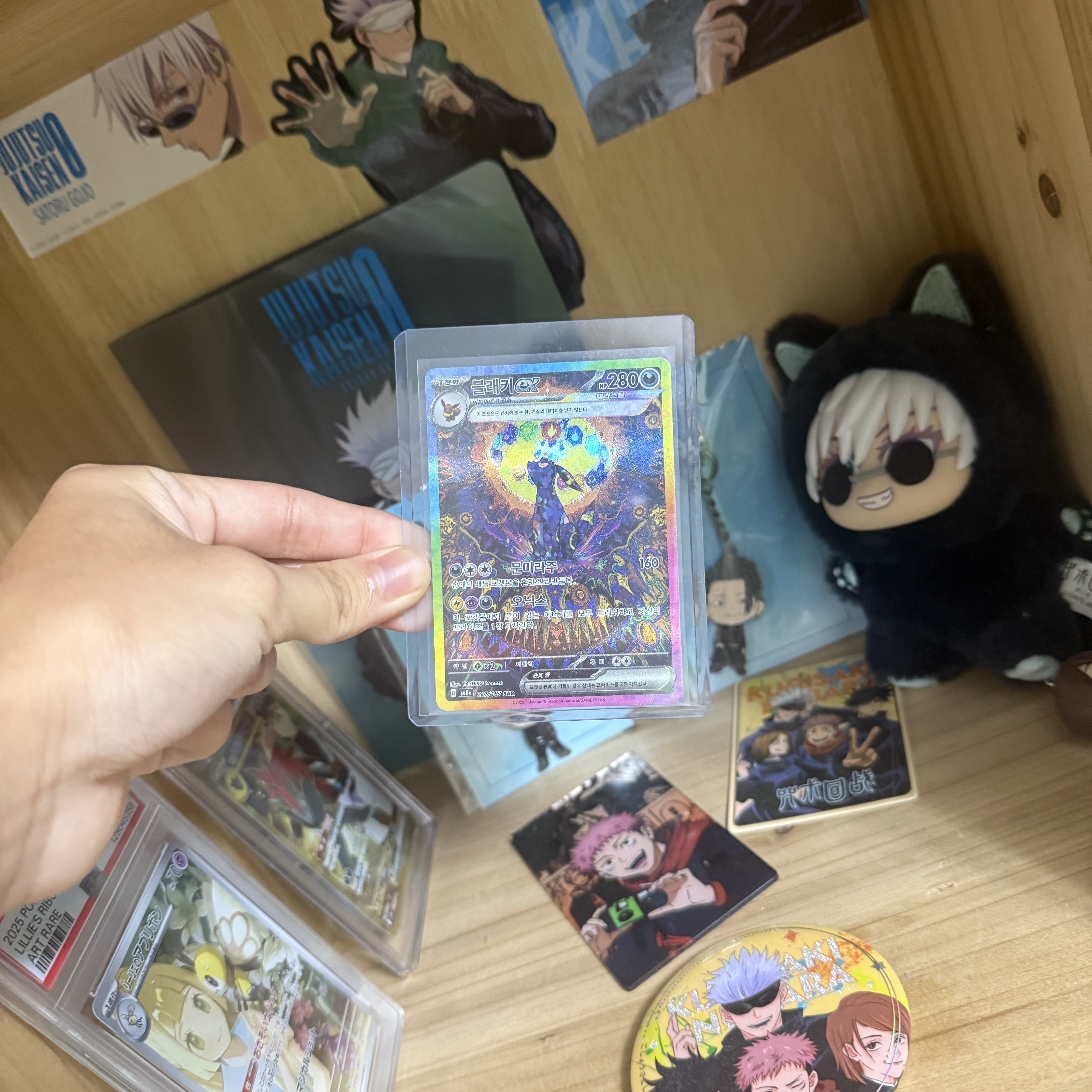 Pokemon TCG Scarlet & Violet High Class Pack Terastal Festival EX Box (Pack of 10/Korean Ver.) 착용 스타일