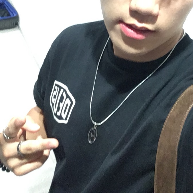Diesel Dx1342 Stainless Steel Pendant Necklace Silver, Deus Ex Machina Deus Seoul College Address T-Shirt Black 착용 스타일 - 3
