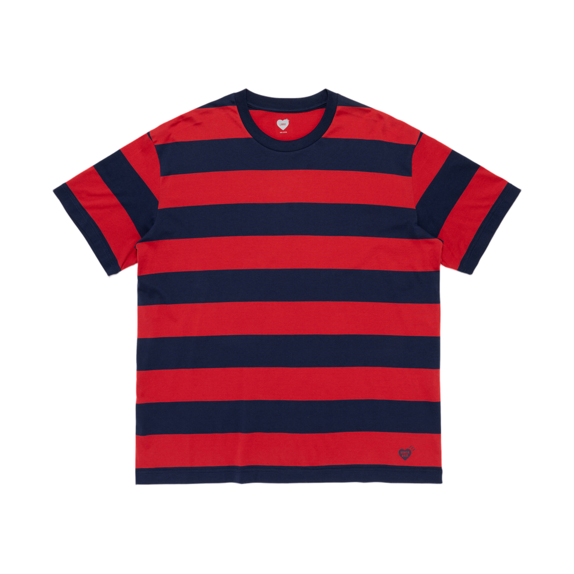 HM32CS032 Human Made Striped Pack T-Shirt Navy