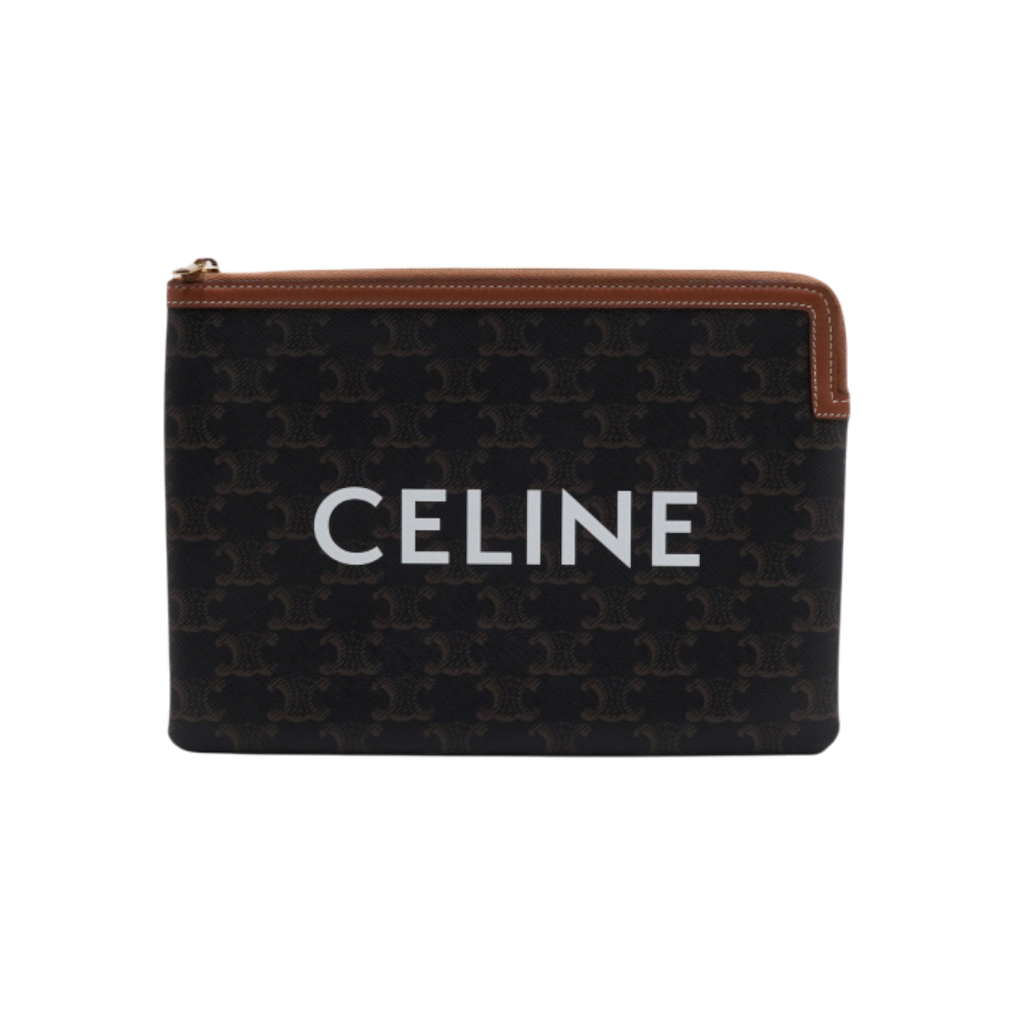 ITIWR5UEW7F7 Celine Triope Canvas Small Pouch Bag