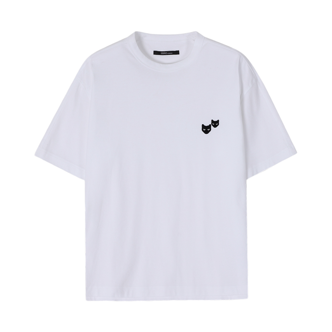 SI5TS851WH SONGZIO ZZERO Panther Segment Raglan T Shirt White