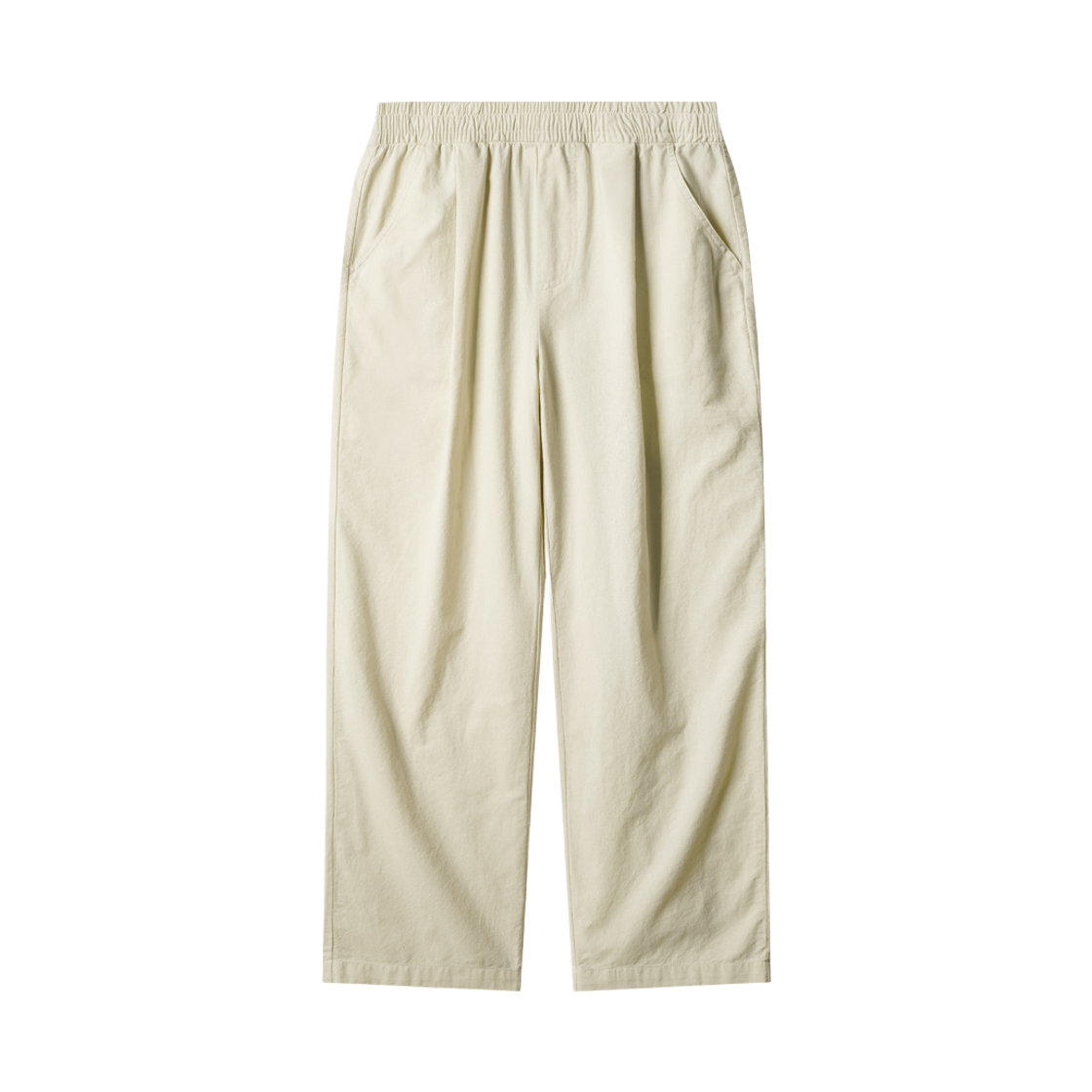 HSLP2697_ivory_29 JEMUT Airflow Linen Like Pants Ivory HSLP2697