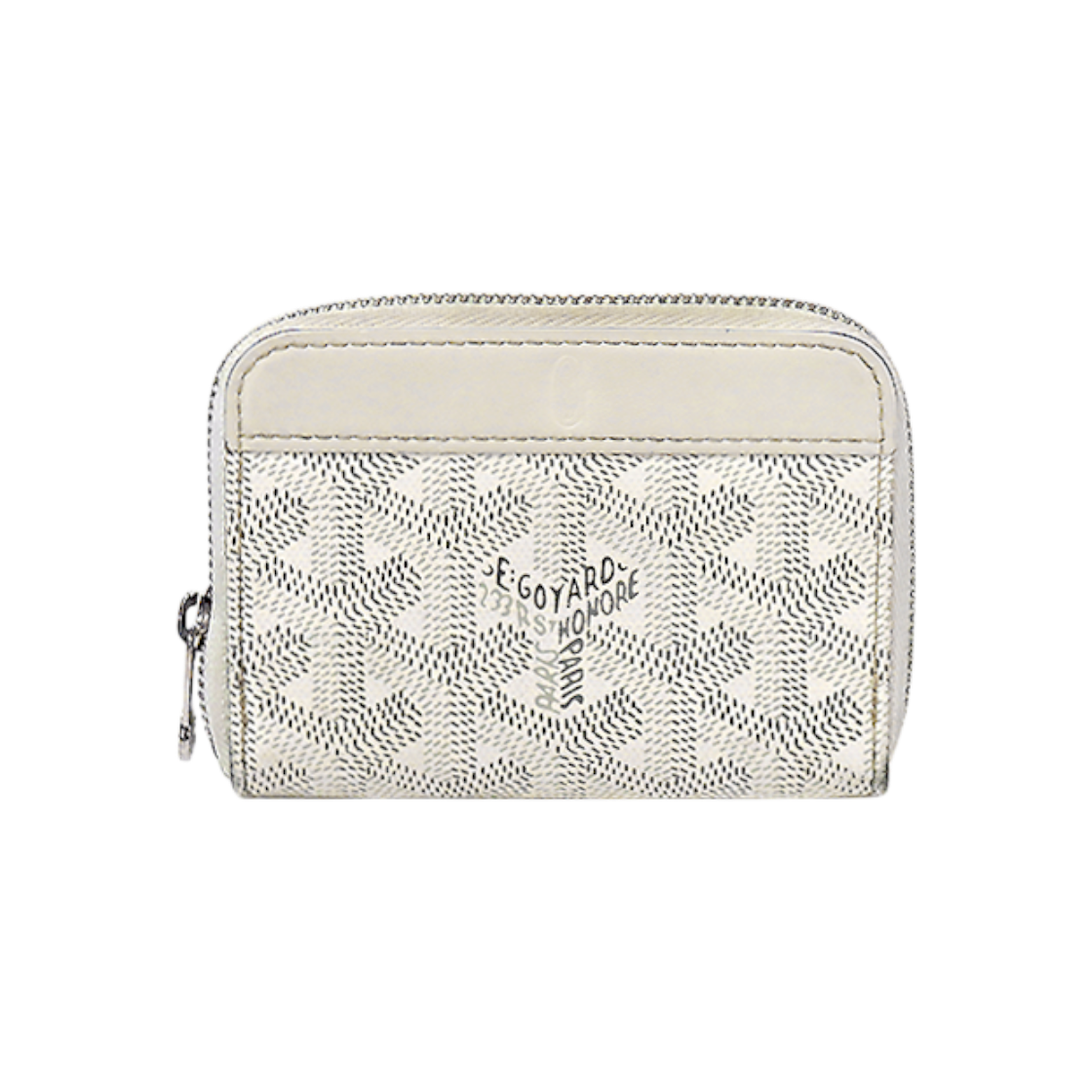 ITV6C3NOHGFO Goyard White Martine Mini Wallet C-B63448