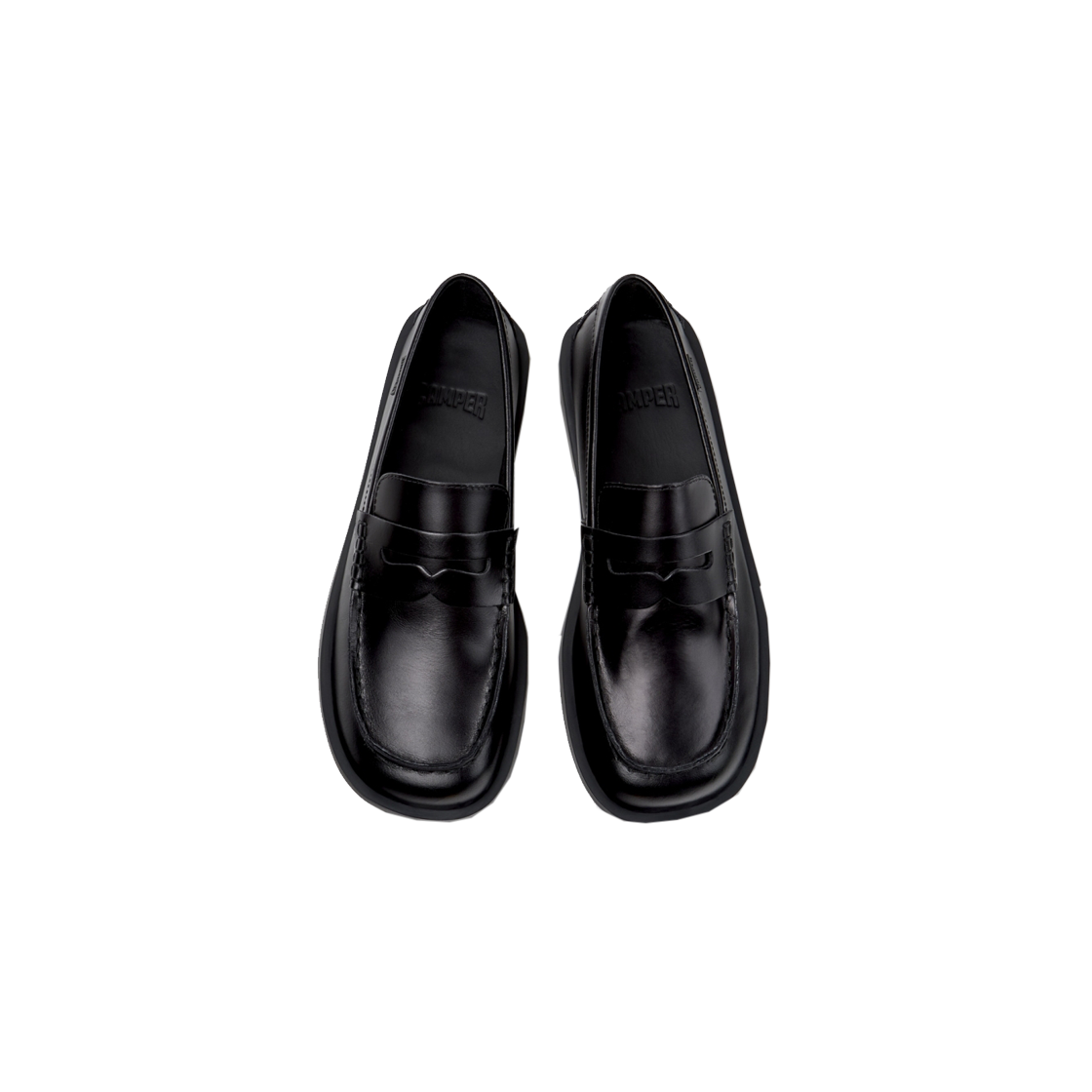 캠퍼 남성 던 정장화 블랙(Camper Man Don Loafer Black) - 3
