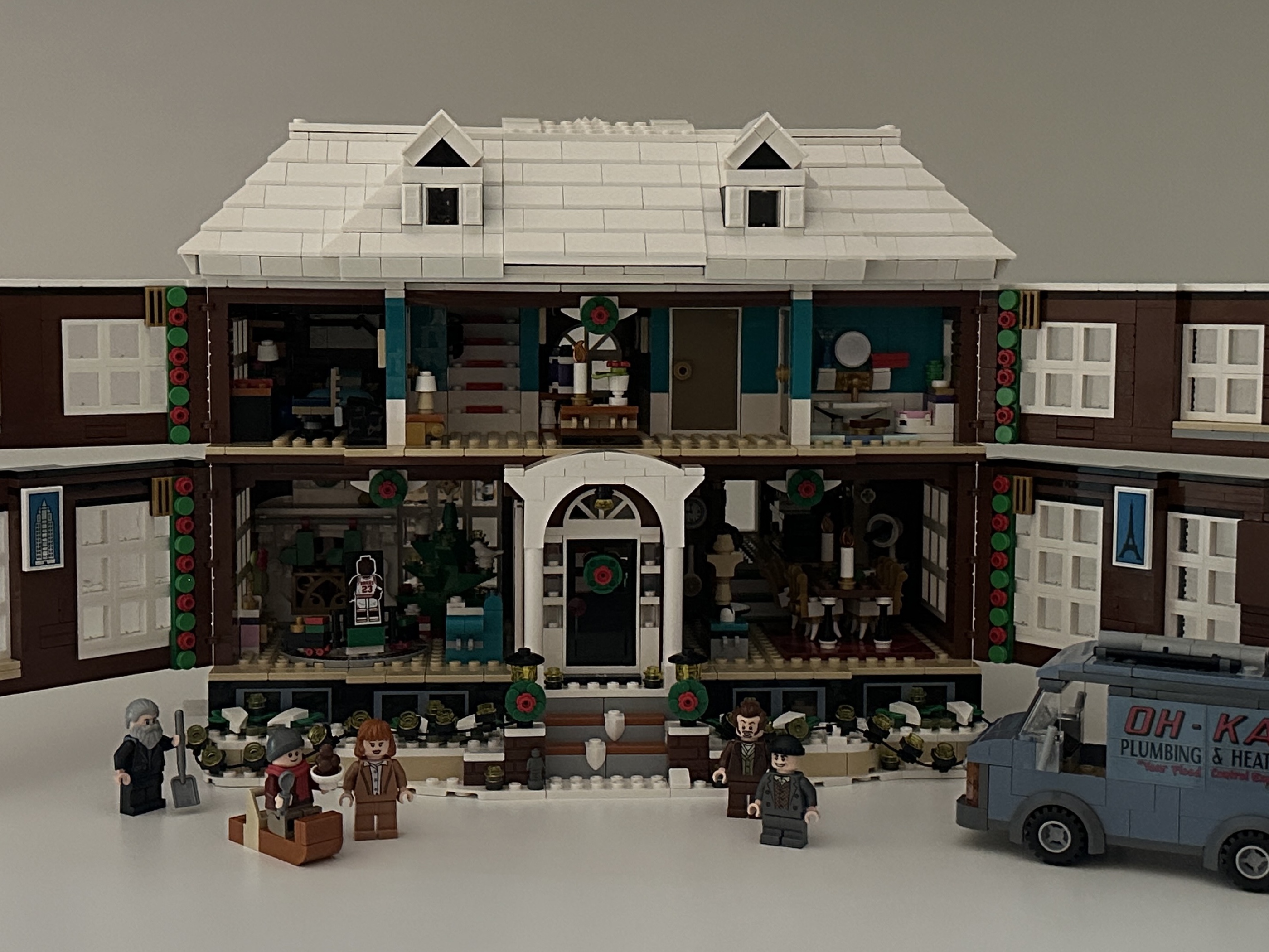 Lego Home Alone 착용 스타일