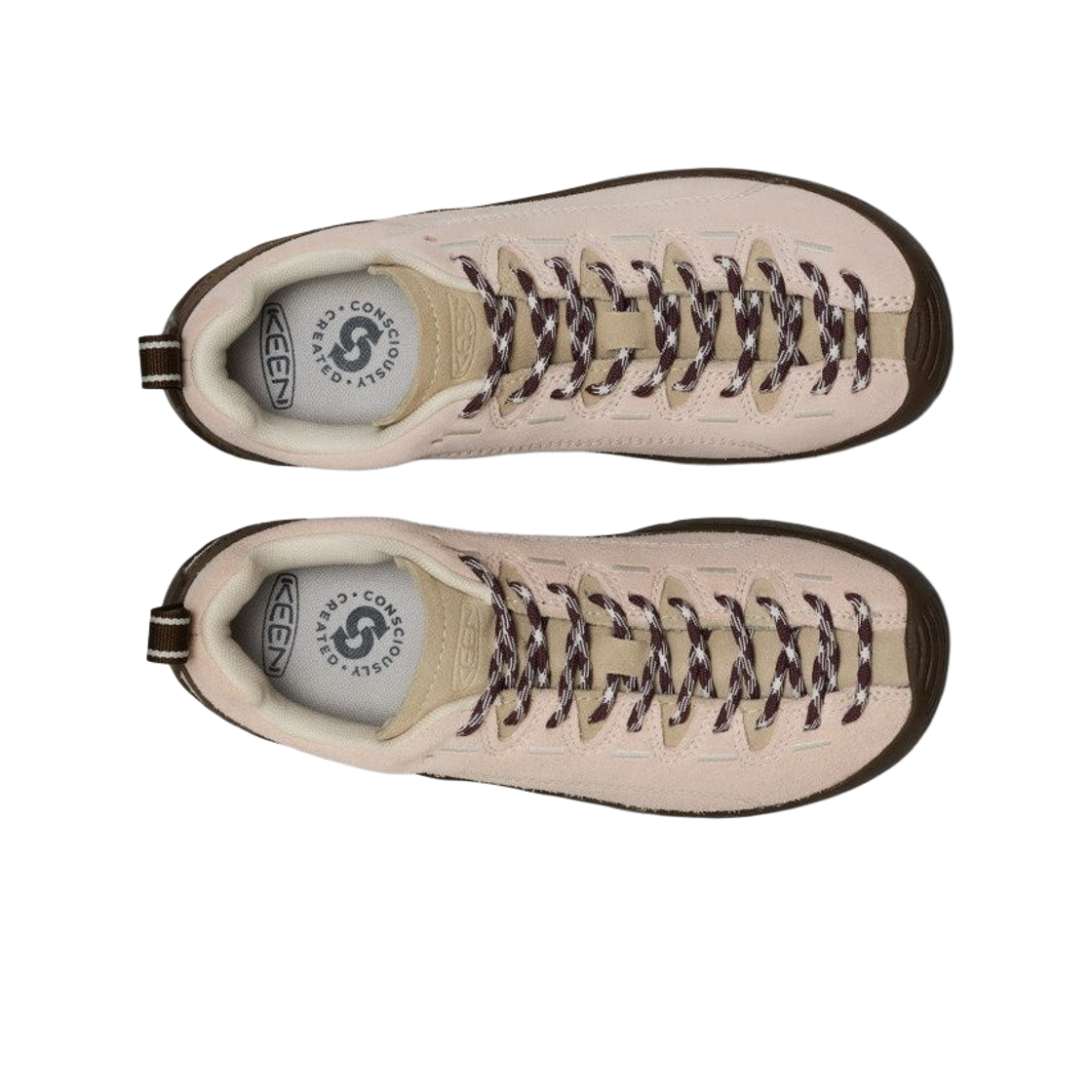 (W) 킨 재스퍼 스니커즈 카메오 로즈 사파리((W) Keen Jasper Sneakers Cameo Rose Safari) - 2