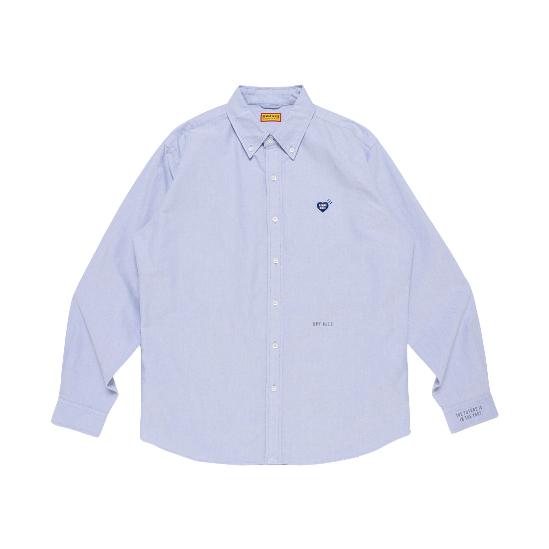 HM32SH009 Human Made Oxford BD Shirt Blue