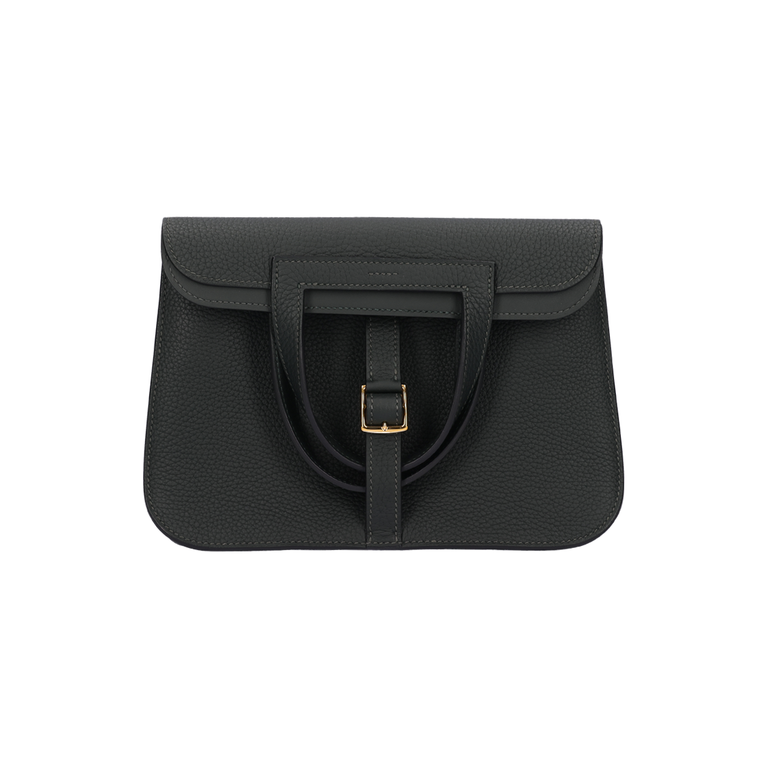 ITOTD5JDB64N Hermes Halzan 25 Bag in Clemence Leather
