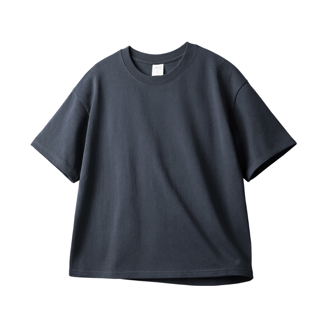 KJST2709_mudnavy_291 JEMUT Mens Crop Silket Short Sleeve Mudnavy KJST2709