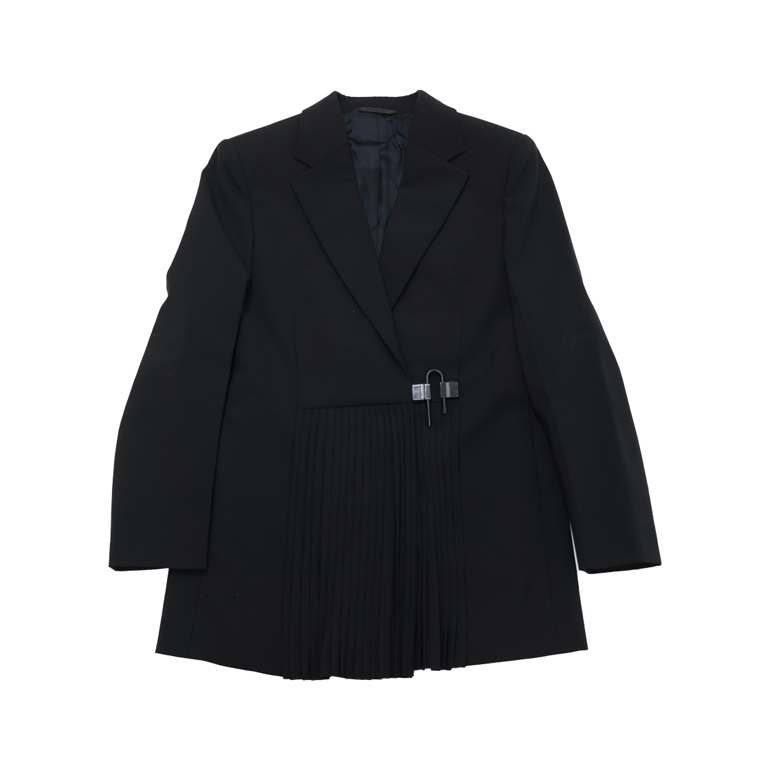 지방시 피티드 U 락 자켓 블랙(Givenchy Fitted U Lock Jacket Black)