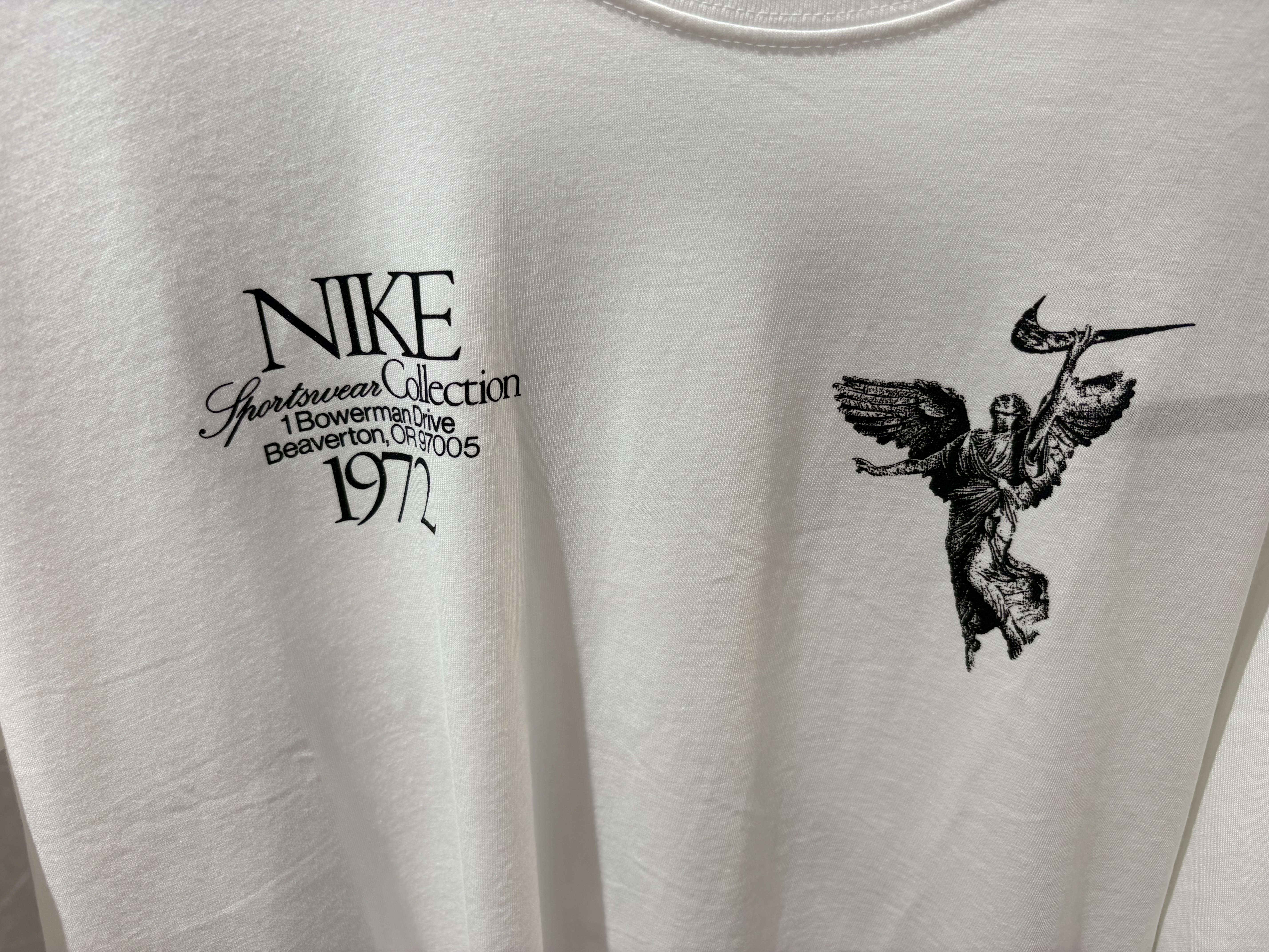 Nike NSW Max90 T-Shirt White - Asia 착용 스타일