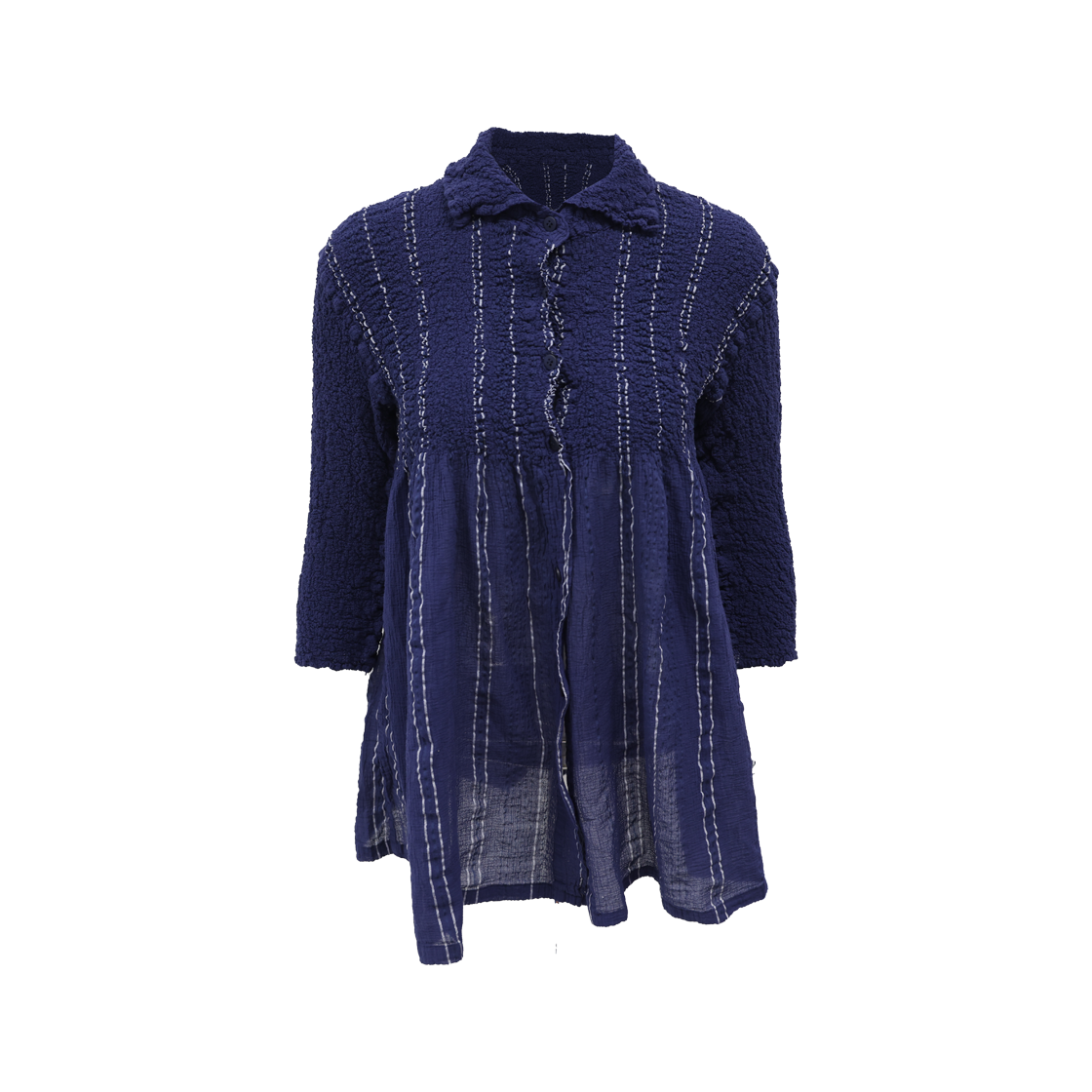 ITFAVG8U96LG Issey Miyake Navy Cardigan