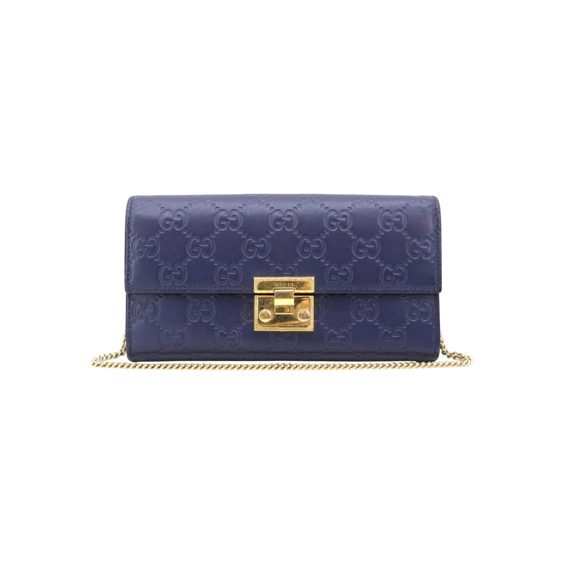 ITS36K72S3V9 Gucci 453506 Padlock Chain Wallet