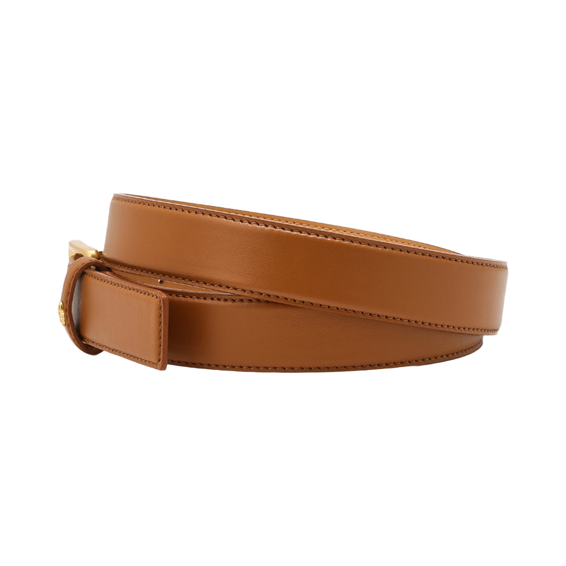 아떼 바네사브루노 액세사리 브라운 로고장식 소가죽 벨트 AABE6F103W2 브라운(Athe Vanessabruno Acc Brown Logo Leather Belt Normal Brown) - 2