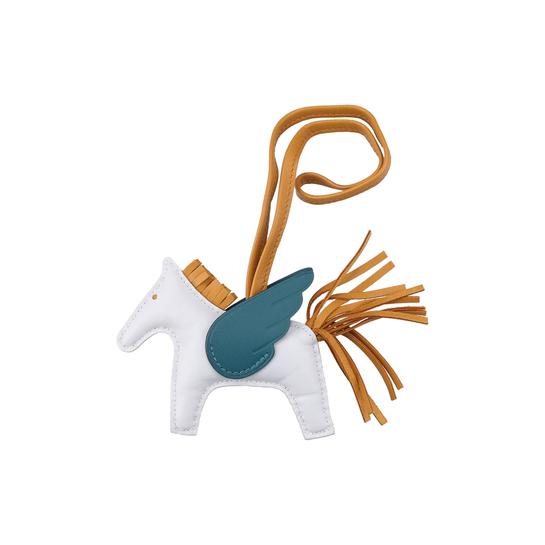 ITP9GAE4GDM7 Hermes Rodeo Pegasus PM Charm in Milo Swift Bosphore