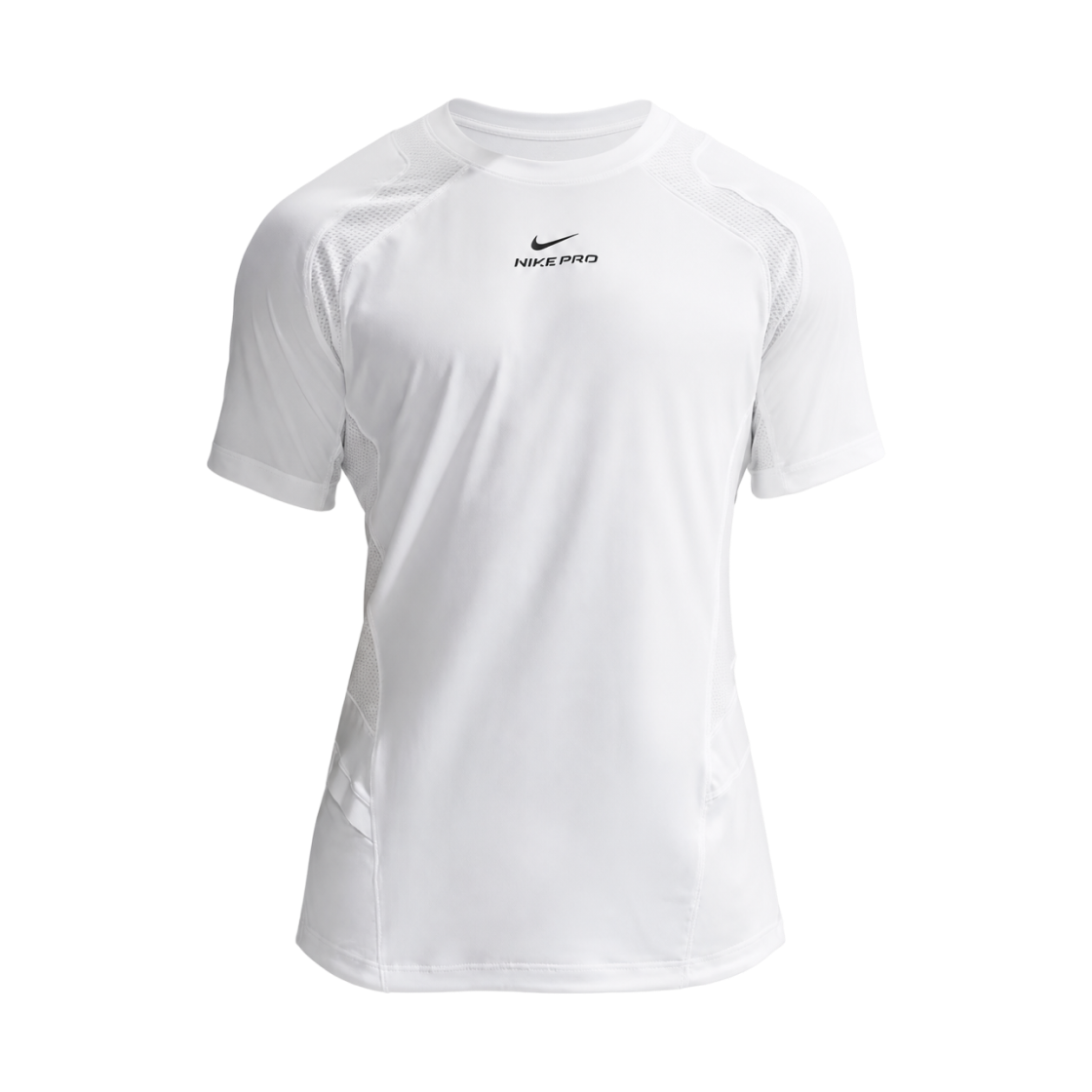 IF2215-100 Nike Pro Training Dri-Fit ADV Short Sleeve Top White Black - Asia