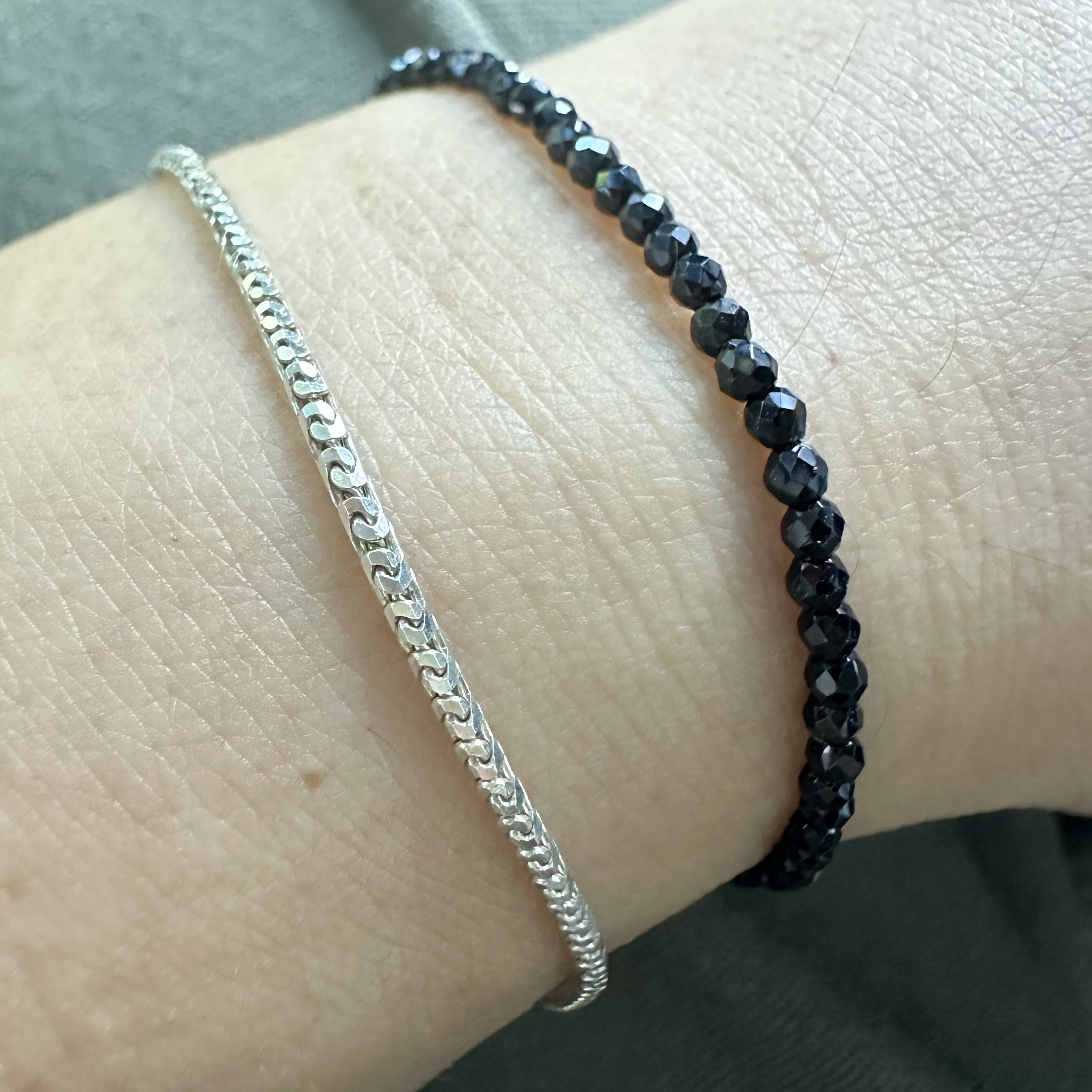 Quarqor #7318 Silver92.5 Bracelet 착용 스타일
