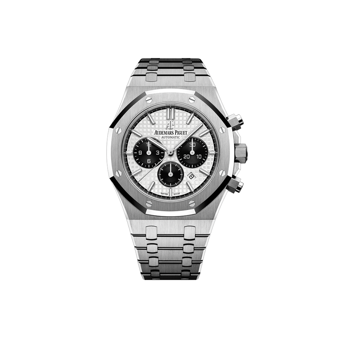 ITSACUFUL2NU Audemars Piguet Royal Oak Chronograph Silver Dial No. 8398