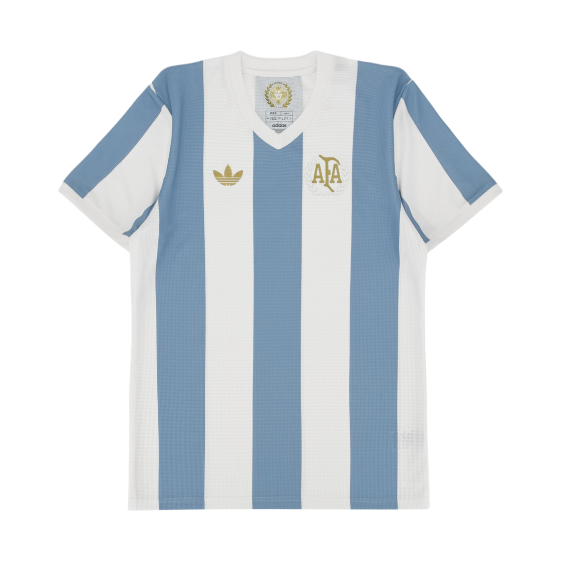 아디다스 아르헨티나 50주년 저지 엠비언트 스카이 클라우드 화이트 - KR 사이즈 (논 마킹 버전)(Adidas Argentina 50th Anniversary Jersey Ambient Sky Cloud White - KR Sizing (Non Marking Ver.)) - 1