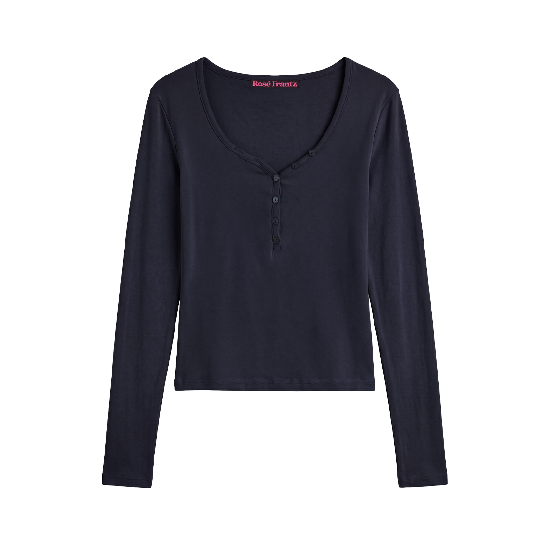 RS26FLS105CRC Rosefrantz Basic V-neck Long Sleeve [Charcoal]