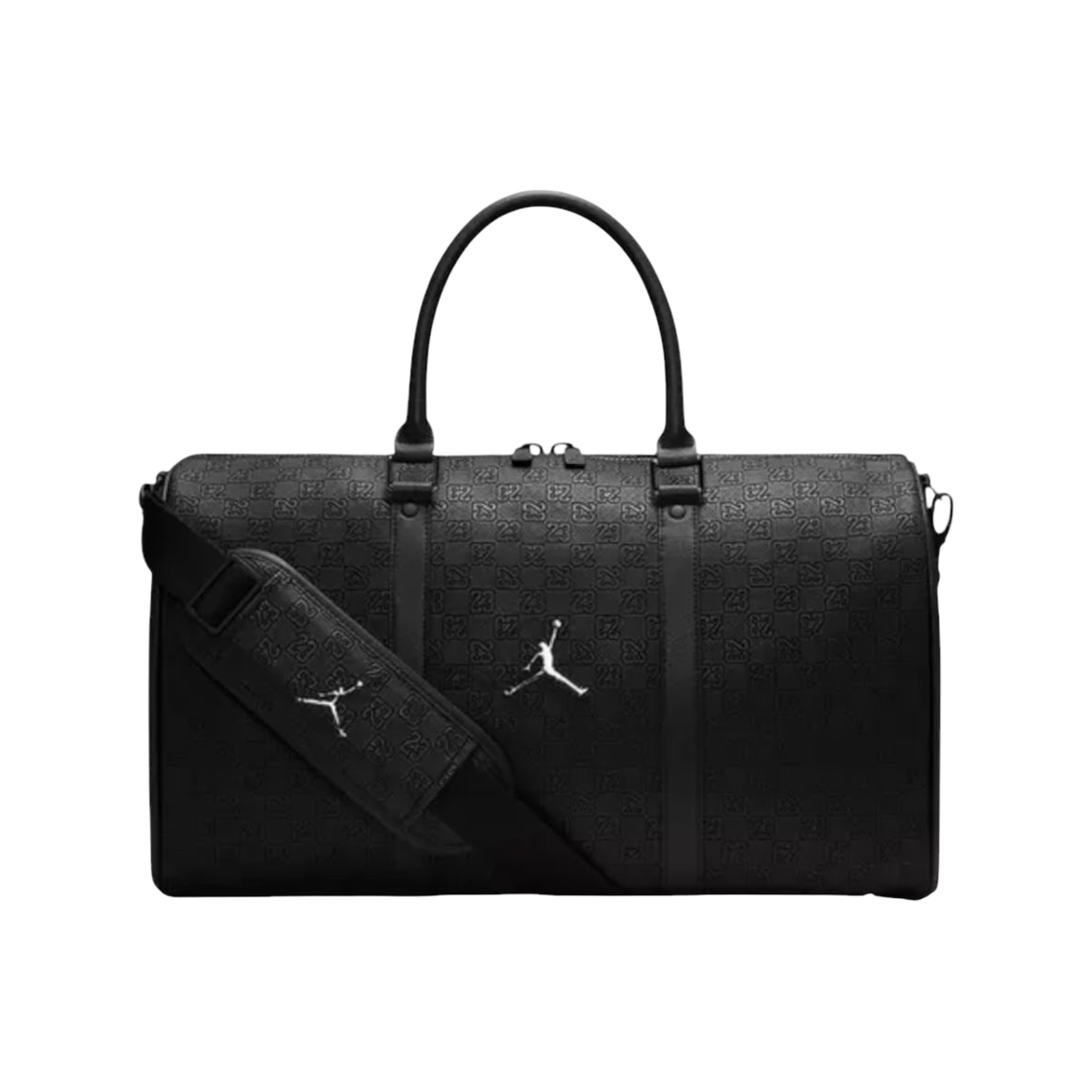 조던 모노그램 더플백 25L 블랙 그레이(Jordan Monogram Duffle Bag 25L Black Grey) - 1