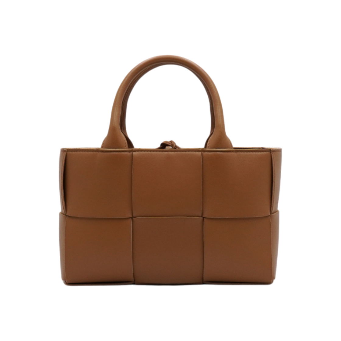 ITTNGGPWLV94 Bottega Veneta Brown Mini Arco Tote Bag Calfskin