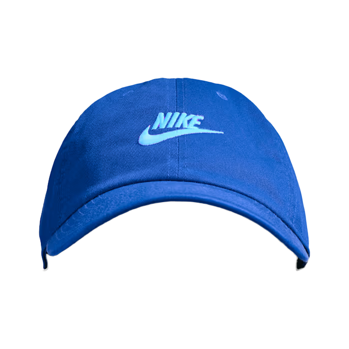 FB5368-417 Nike Club Unstructured Futura Wash Cap Old Royal Football Blue