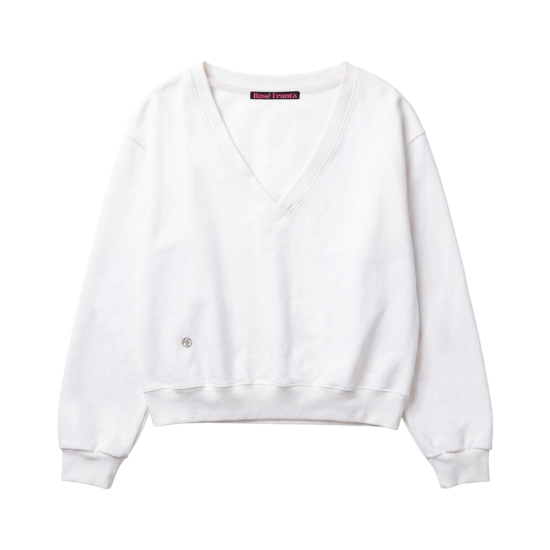 RS26FSW104IVR Rosefrantz Deep V-neck Sweatshirt [Ivory]