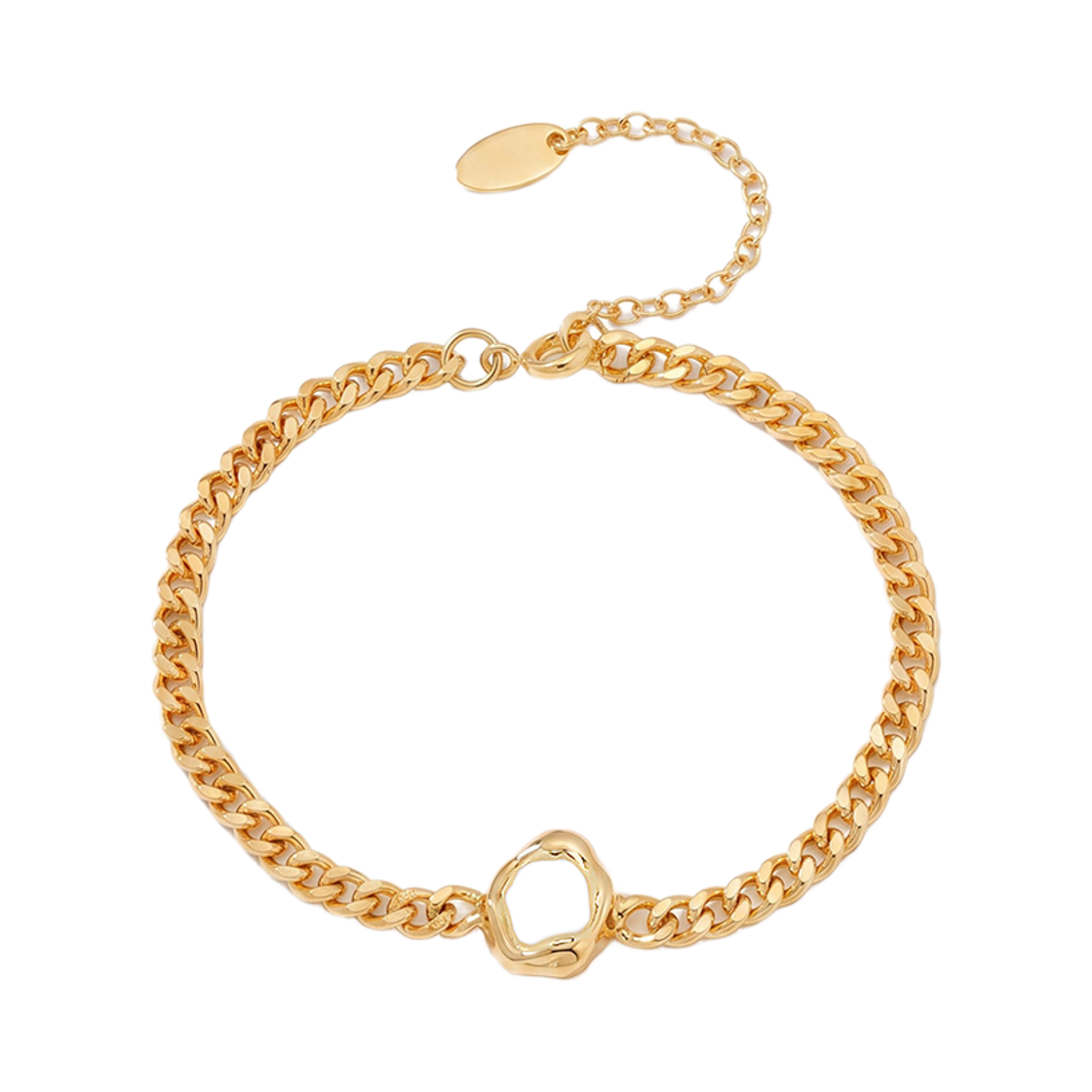 Nonenon-350 Nonenon Flexible Bracelet Gold