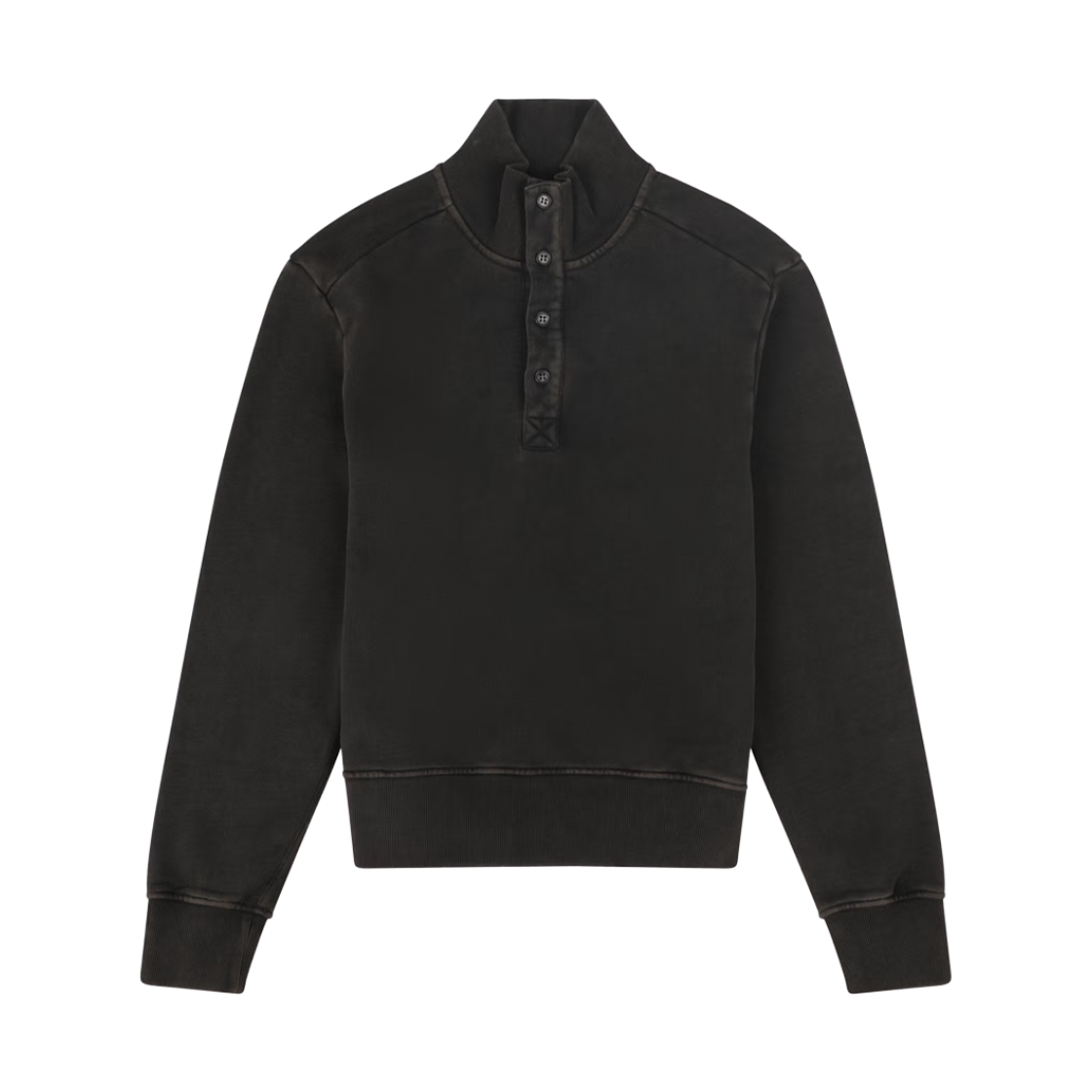 엔타이어스튜디오 포트 풀오버 워시드 블랙 - 26FW(Entire Studios Port Pullover Washed Black - 26FW)