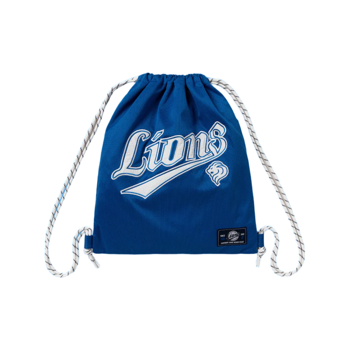 삼성 라이온즈 x 에잇세컨즈 라이트 로고 짐색 블루(Samsung Lions x 8seconds Light Logo Gym Sack Blue) - 1