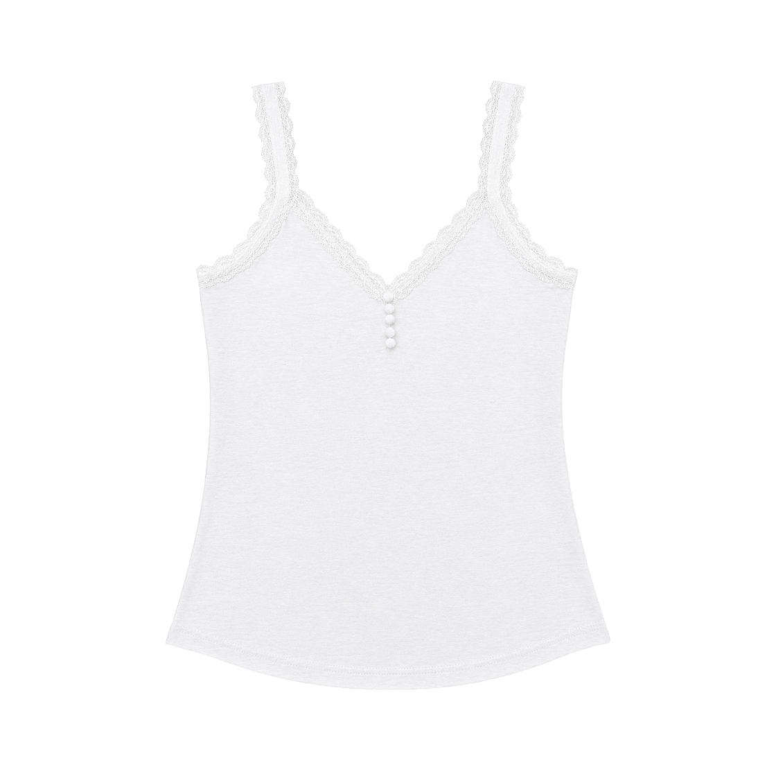 RS26FSV102IVR Rosefrantz Button Lace Sleeveless [Ivory]
