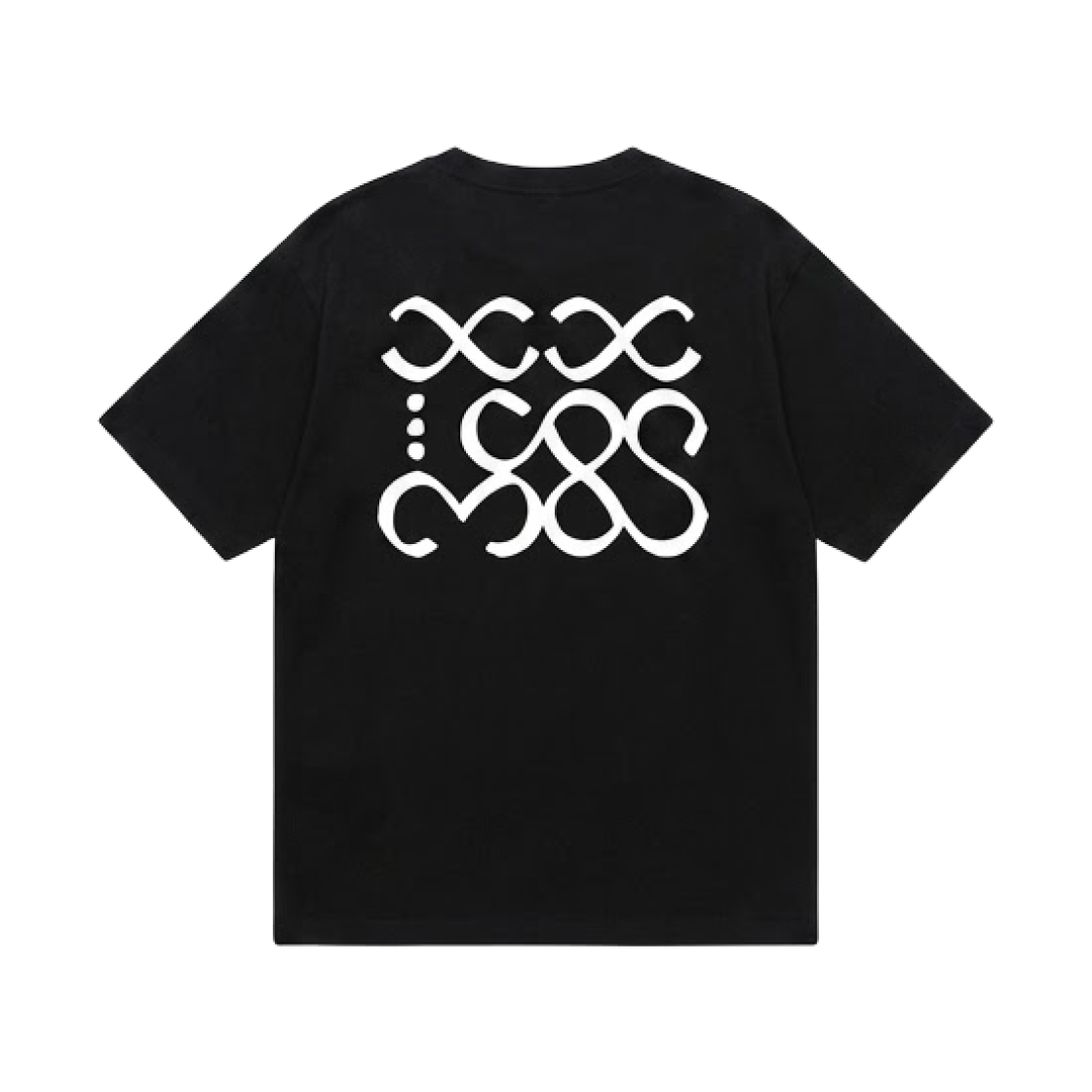 빅뱅 20주년 기념 미디어 전시회 티셔츠 코스모스 블랙(Bigbang 20th Anniversary Media Exhibition T-Shirt Cosmos Black) - 1
