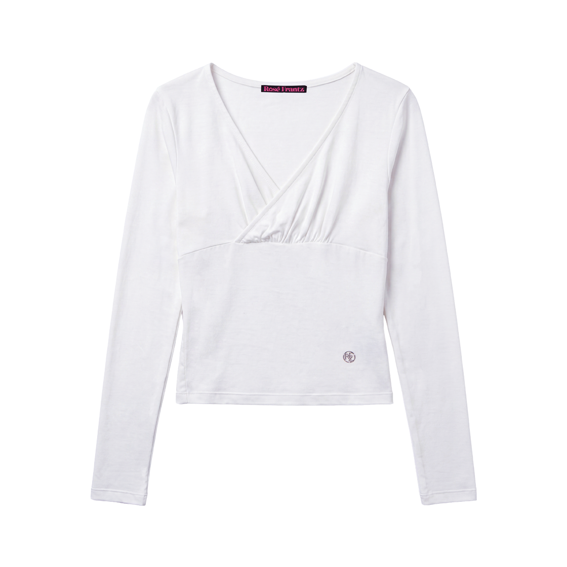 RS26FLS103IVR Rosefrantz Wrap V-neck Long Sleeve [Ivory]