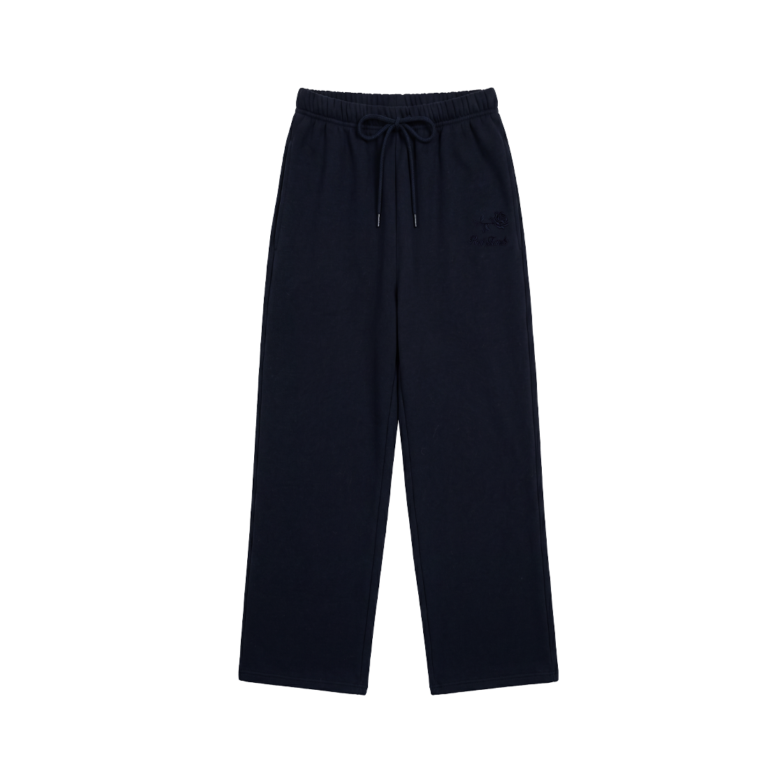 RS26FSP101NVY Rosefrantz Rose Embroidery Standard Sweatpants [Navy]