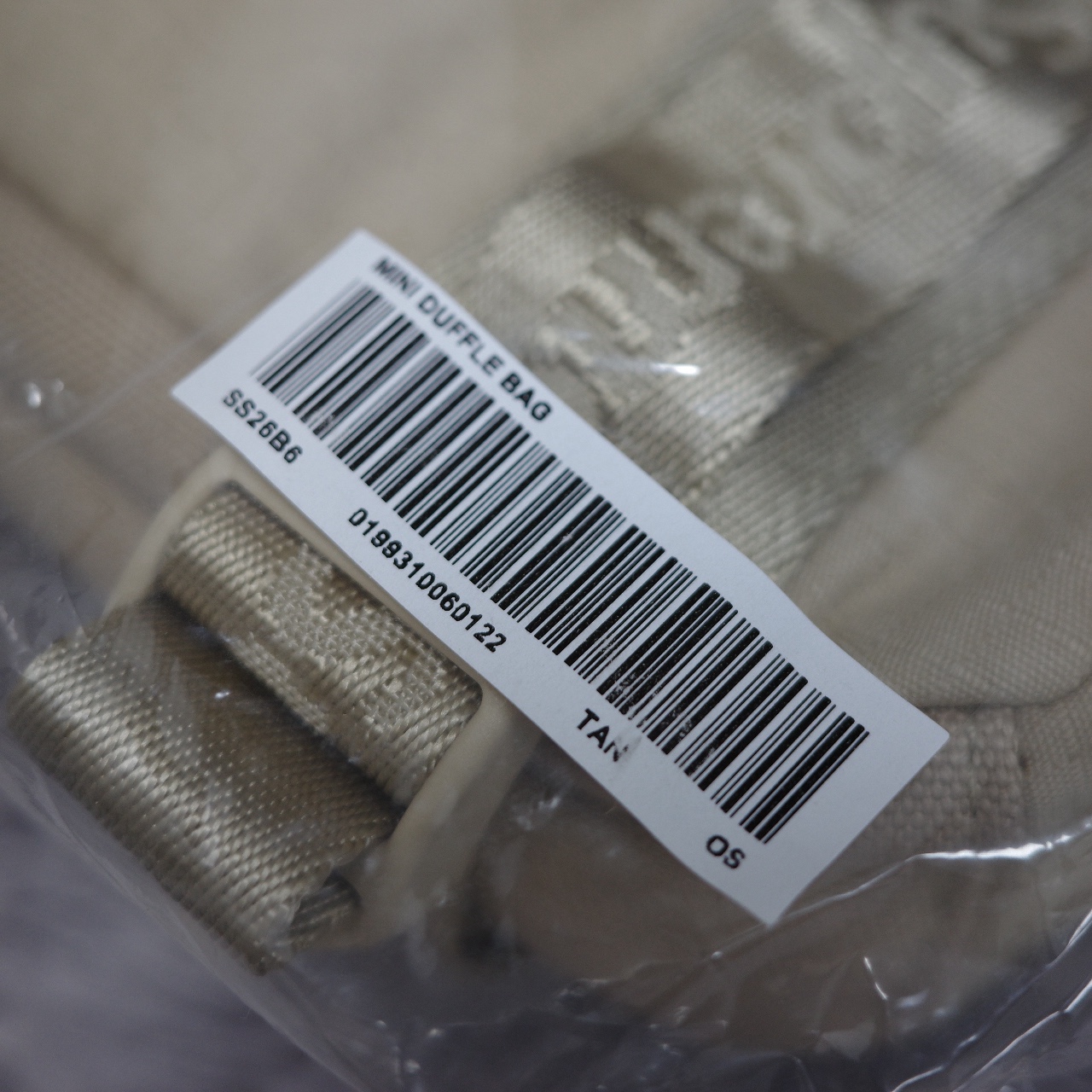 Supreme Mini Duffle Bag Tan - 26SS 착용 스타일 - 3