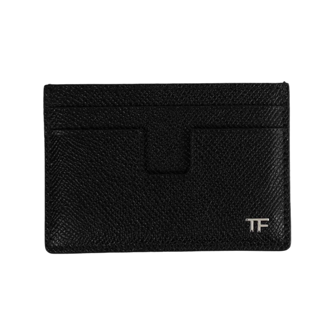 YM232-LCL081S-NAA Tom Ford Small Grain Leather Classic Card Holder Black