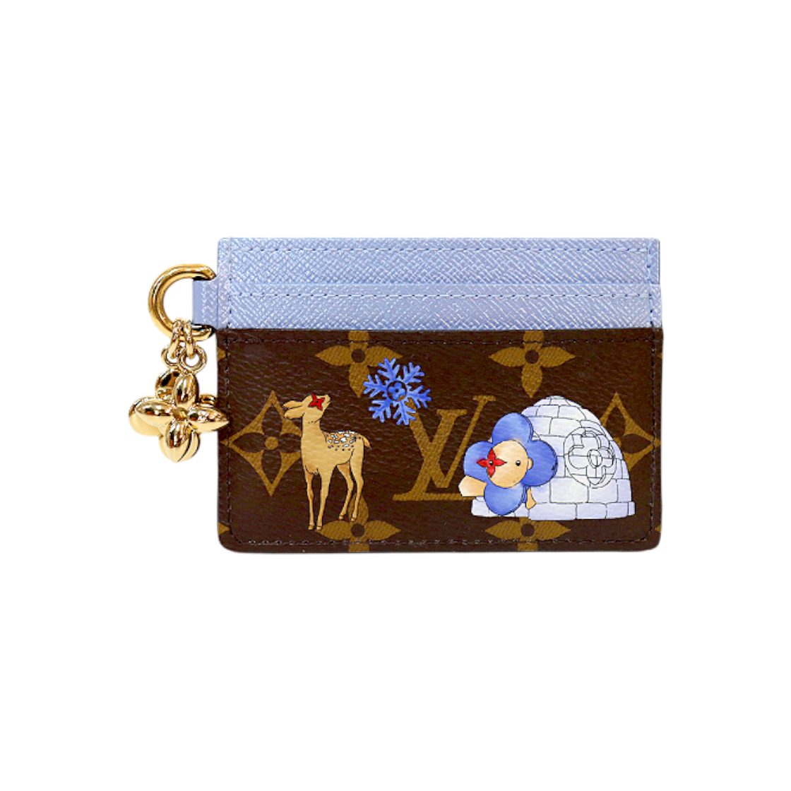 ITVJPIMU3J6B Louis Vuitton Vivienne Charm Card Holder Wallet C-B63125