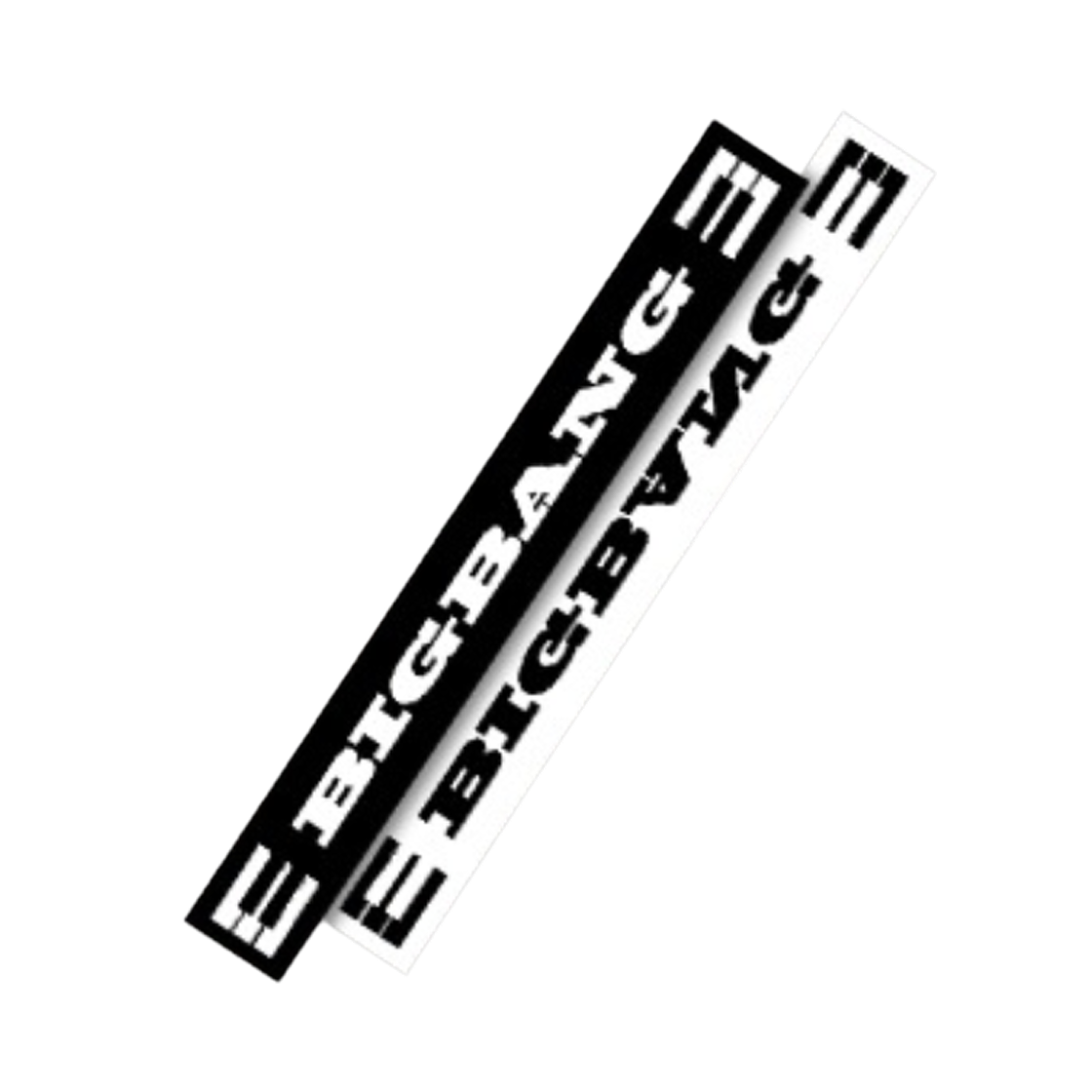 - Bigbang 20th Anniversary Media Exhibition Long Towel Slogan Piano