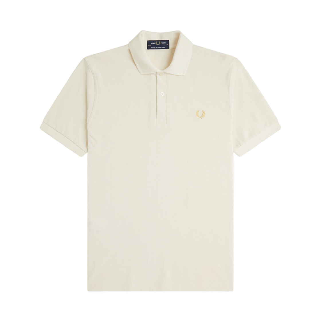 AFPM2510003-Y82 Fred Perry M3 The Fred Perry Shirt Light Ecru/Champagne