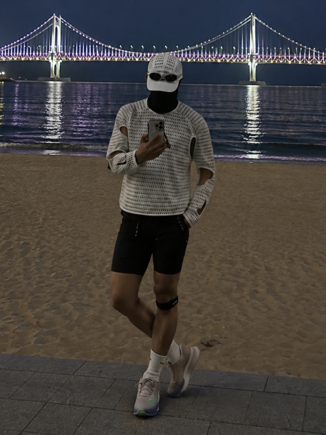 Nike ACG Radical Airflow NXT White Anthracite - Asia, Nike ACG Radical Airflow Fly Cap White 착용 스타일