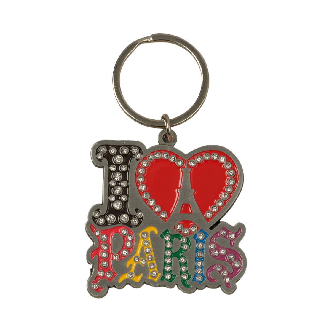 KM6DAC1RS07ML Rassvet I Love Paris Keychain Metal Multi - 26FW