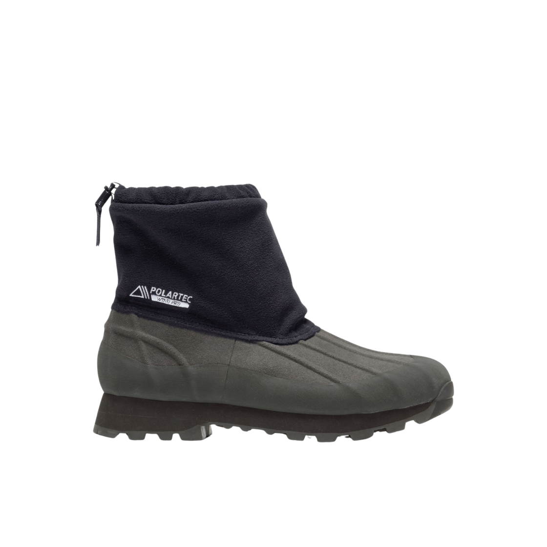 NF52480DK The North Face Ice Shot Duck Mid Waterproof Boots Dark Asphalt Gray TNF Black
